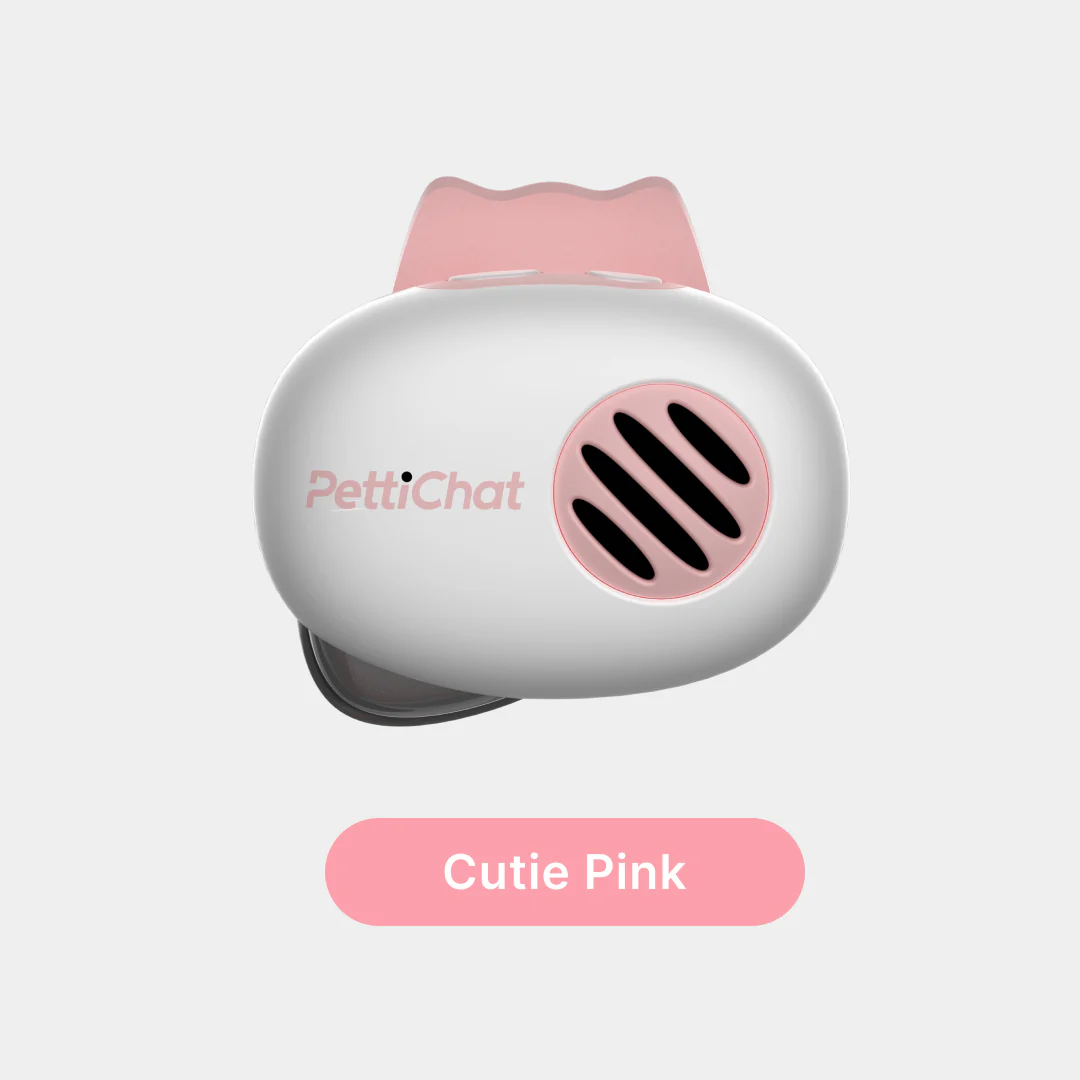 PettiChat device side view